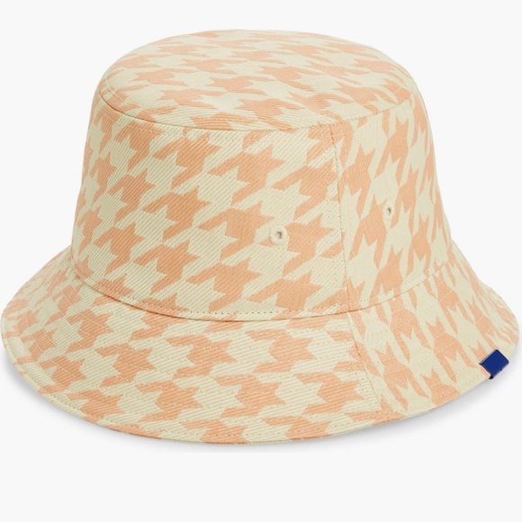 Burberry Houndstooth Bucket Hat Medium - Picture 1 of 7
